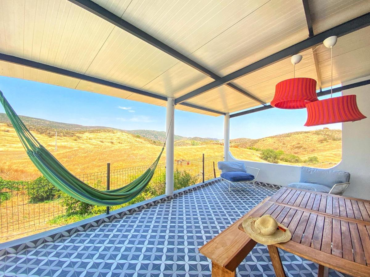 Casa Dos Chocalhos-Piscina-Perto Praia Fluvial-Vista Incrivel E Sossego Mértola المظهر الخارجي الصورة